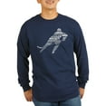 thumbnail image 1 of CafePress - Hockey Languages Typography Long Sleeve T Shirt - Long Sleeve Dark T-Shirt, 1 of 4