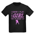 thumbnail image 1 of CafePress - Hockey Like A Girl T Shirt - Dark T-Shirt Kids XS-XL, 1 of 4