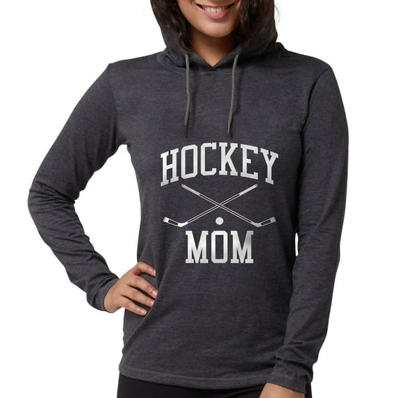 CafePress - Hockey Mom - Womens Hooded Shirt
