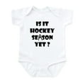 thumbnail image 1 of CafePress - Hockey Season Infant Bodysuit - Baby Light Bodysuit, Size Newborn - 24 Months, 1 of 4