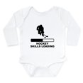 thumbnail image 1 of CafePress - Hockey Skills Loading Body Suit - Long Sleeve Cotton Baby Bodysuit, 1 of 4