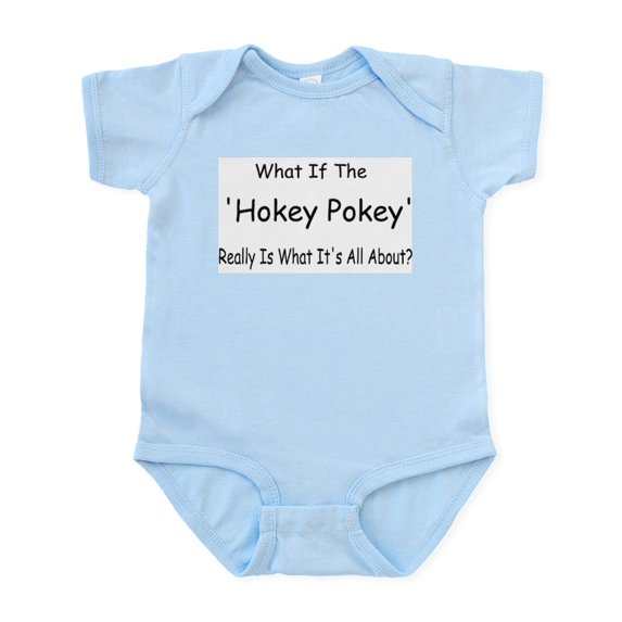 CafePress - Hokey Pokey Infant Bodysuit - Baby Light Bodysuit, Size Newborn - 24 Months