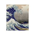thumbnail image 1 of CafePress - Hokusai The Great Wave Off Kanagawa Throw Blanket - Soft Fleece Throw Blanket, 50"x60" for All Ages, 1 of 2