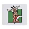 thumbnail image 1 of CafePress - Holiday Giraffe Mousepad - Non-slip Rubber Mousepad, Gaming Mouse Pad, 1 of 6
