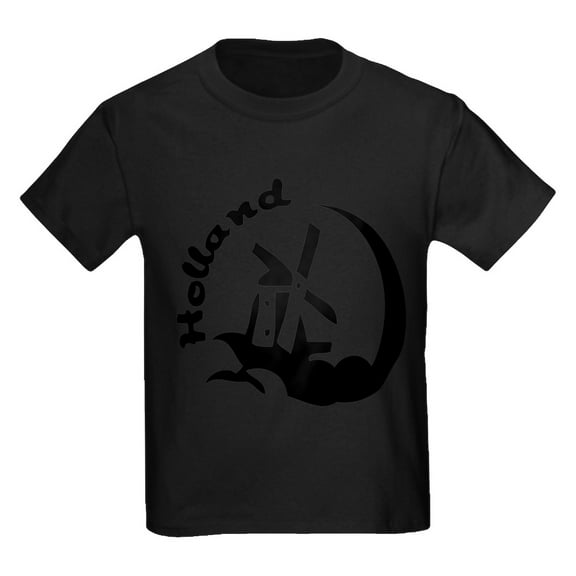 CafePress - Holland Kids Dark T Shirt - Dark T-Shirt Kids XS-XL