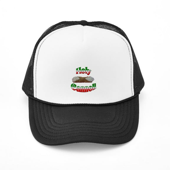 CafePress - Holy Cannoli - Adjustable Unisex Printed Trucker Hat with Mesh Back