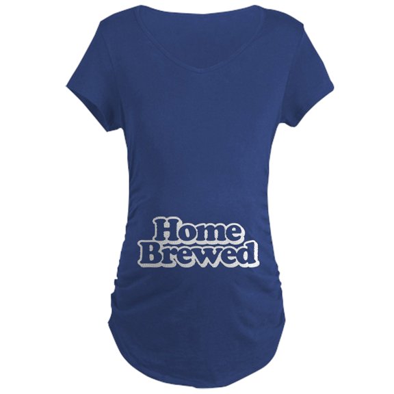 CafePress - Home Brewed Maternity Dark T Shirt - Maternity Dark T-Shirt