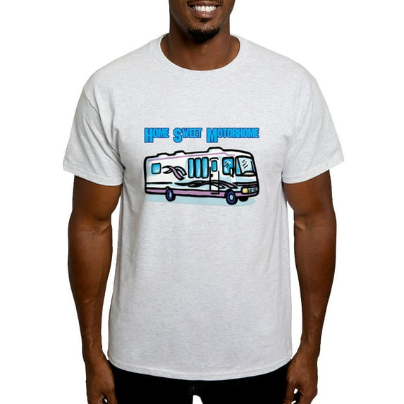 CafePress - Home Sweet Motorhome Light T Shirt - Light T-Shirt - CP