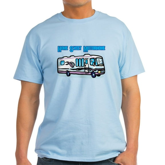 CafePress - Home Sweet Motorhome Light T Shirt - Light T-Shirt - CP