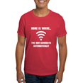 thumbnail image 1 of CafePress - Home Wifi T Shirt - Men's Classic Graphic Cotton T-Shirt, 1 of 4