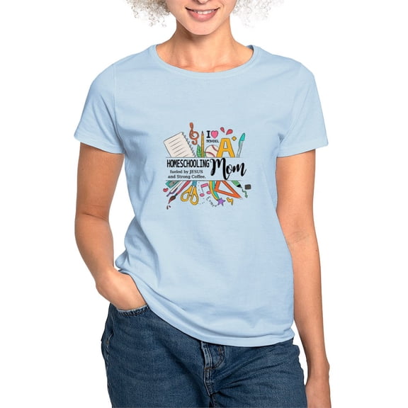 CafePress - Homeschooling Mom T Shirt - Women's Classic T-Shirt