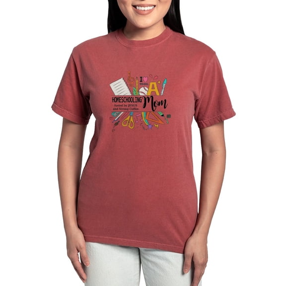 CafePress - Homeschooling Mom T Shirt - Womens Comfort Colors® Shirt