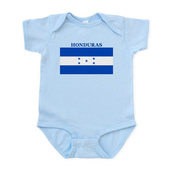 CafePress - Honduras Infant Bodysuit - Baby Light Bodysuit, Size Newborn - 24 Months
