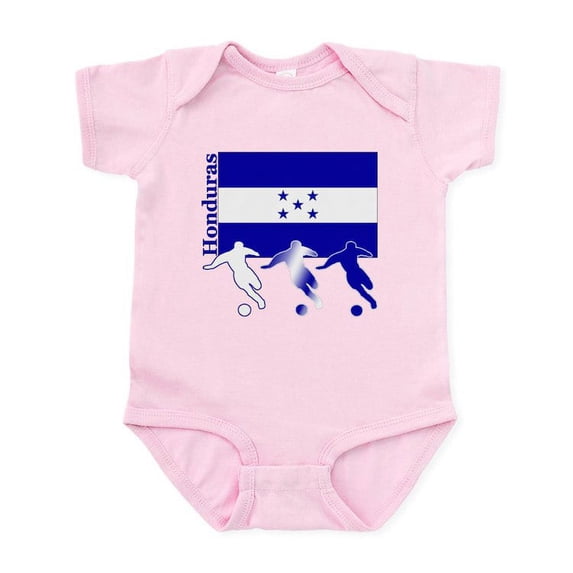 CafePress - Honduras Soccer Infant Bodysuit - Baby Light Bodysuit, Size Newborn - 24 Months