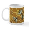 thumbnail image 1 of CafePress - Honey Bee Coffee/Tea Mug - 11 oz Ceramic Mug - Novelty Coffee Tea Cup, 1 of 6