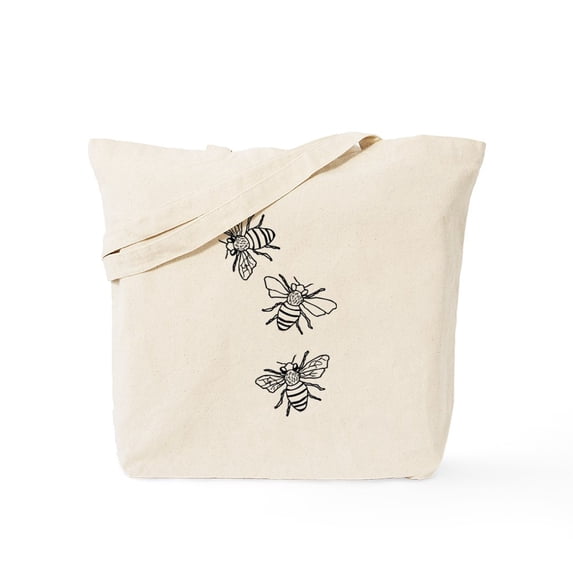 CafePress - Honey Bees Tote Bag - Unisex Canvas Tote Bag, Beige, 1-Piece