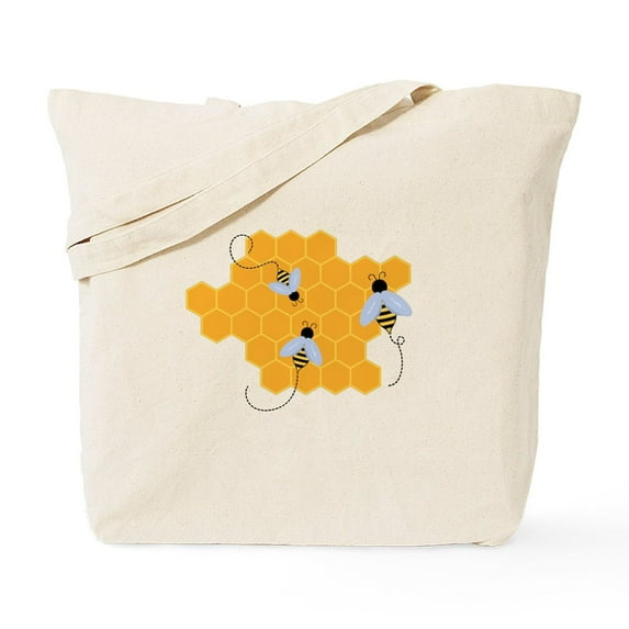 CafePress - Honey Bees Tote Bag - Unisex Canvas Tote Bag, Beige, 1-Piece