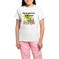 thumbnail image 1 of CafePress - Honeymoon Bermuda Women's Light Pajamas - Women's Short Sleeve Print T-Shirt and Pants Light Cotton Pajama Set, 1 of 7