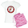 thumbnail image 1 of CafePress - Honeymooner Women's Light Pajamas - Women's Short Sleeve Print T-Shirt and Pants Light Cotton Pajama Set, 1 of 7