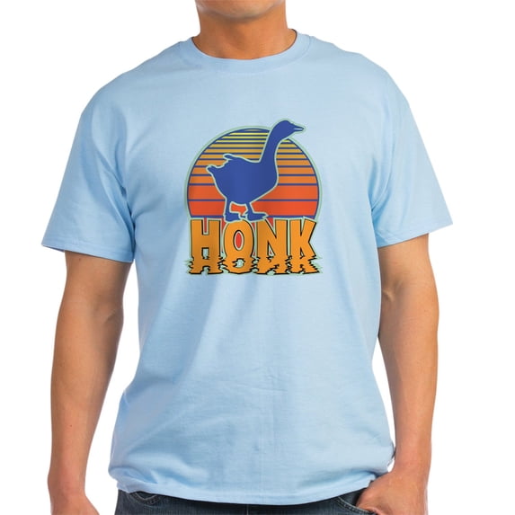 CafePress - Honk The Goose Light T Shirt - Men's Classic Graphic T-Shirt