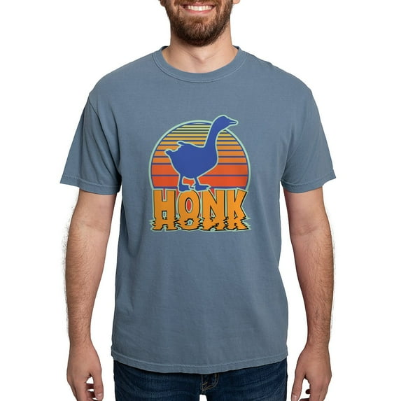 CafePress - Honk The Goose Mens Comfort Colors® Shirt - Mens Comfort Colors Shirt