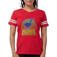 thumbnail image 1 of CafePress - Honk The Goose Vintage Football T Shirt - Womens Football Shirt, 1 of 4