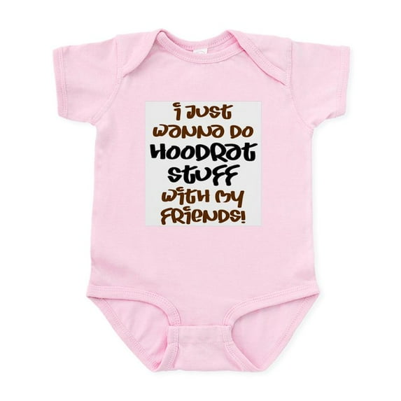 CafePress - Hoodrat_2 Body Suit - Baby Light Bodysuit, Size Newborn - 24 Months