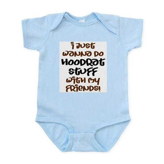 CafePress - Hoodrat_2 Body Suit - Baby Light Bodysuit, Size Newborn - 24 Months