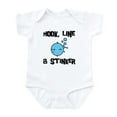 thumbnail image 1 of CafePress - Hook, Line & Stinker Infant Bodysuit - Baby Light Bodysuit, Size Newborn - 24 Months, 1 of 4