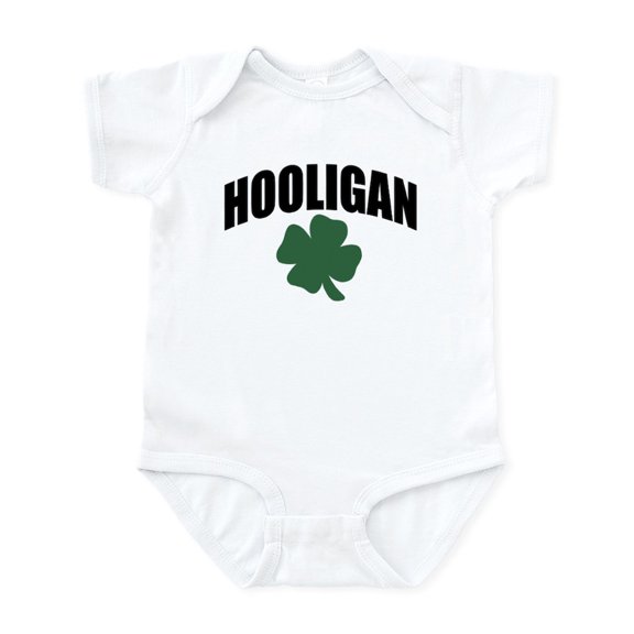 CafePress - Hooligan Infant Bodysuit - Baby Light Bodysuit, Size Newborn - 24 Months