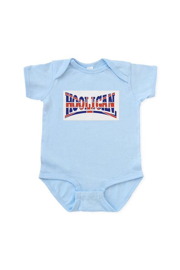 - Hooligan Union Jack Infant Bodysuit - Baby Light Bodysuit, Size Newborn - 24 Months