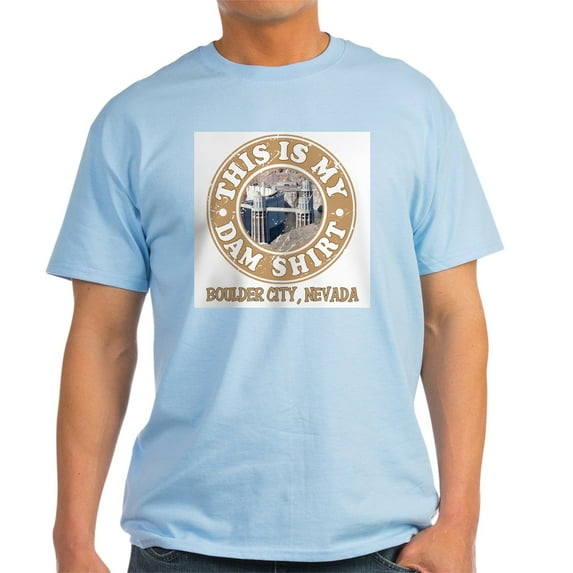CafePress - Hoover Dam Light T Shirt - Men's Classic Graphic T-Shirt
