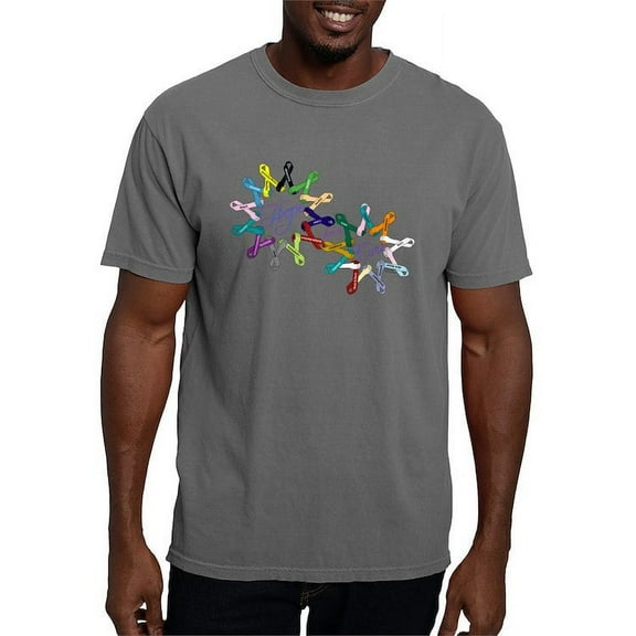 CafePress - Hope For A Cure T Shirt - Mens Comfort Colors® Shirt