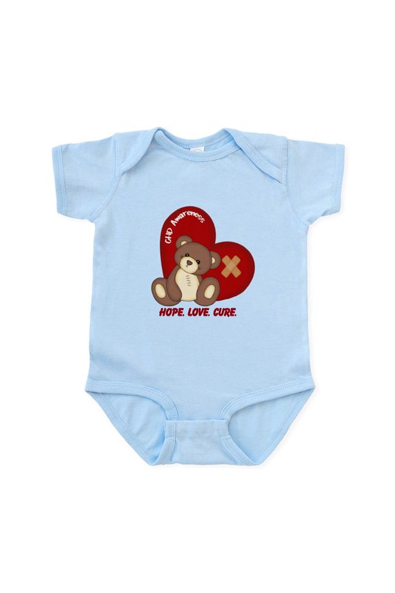 - Hope. Love. Cure. For CHD Awareness Infant Bodysui - Baby Light Bodysuit, Size Newborn - 24 Months