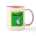 thumbnail image 1 of CafePress - Hoppy Easter Bunny Design Mugs - 11 oz Ceramic Mug - Novelty Coffee Tea Cup, 1 of 4