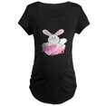 thumbnail image 1 of CafePress - Hoppy Easter Maternity Dark T Shirt - Maternity Dark T-Shirt, 1 of 3