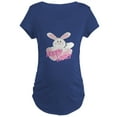thumbnail image 1 of CafePress - Hoppy Easter Maternity Dark T Shirt - Maternity Dark T-Shirt, 1 of 3