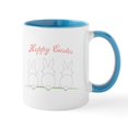 thumbnail image 1 of CafePress - Hoppy Easter Mugs - 11 oz Ceramic Mug - Novelty Coffee Tea Cup, 1 of 4