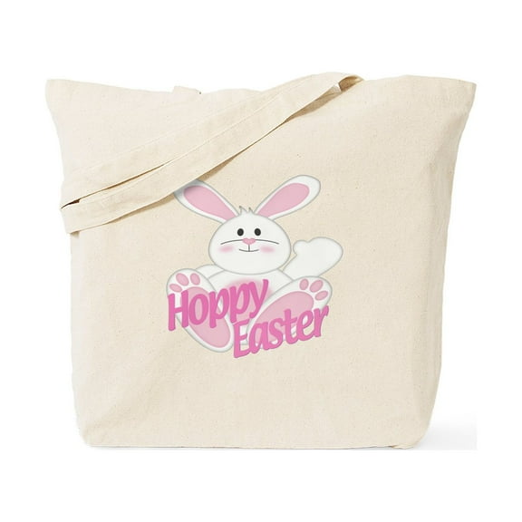 CafePress - Hoppy Easter Tote Bag - Unisex Canvas Tote Bag, Beige, 1-Piece