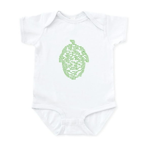 CafePress - Hops Of The World Infant Bodysuit - Baby Light Bodysuit, Size Newborn - 24 Months