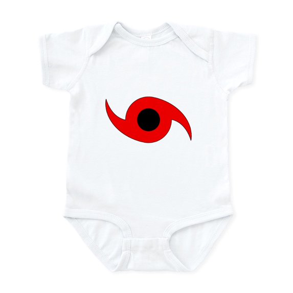 CafePress - Horizontal Hurricane Symbol Infant Bodysuit - Baby Light Bodysuit, Size Newborn - 24 Months