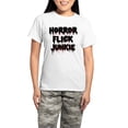 thumbnail image 1 of CafePress - Horror Flick Junkie Women's Light Pajamas - Women's Short Sleeve Print T-Shirt and Pants Light Cotton Pajama Set, 1 of 7
