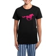 thumbnail image 1 of CafePress - Horse Silhouette Women's Dark Pajamas - Women's Short Sleeve Print T-Shirt and Pants Dark Cotton Pajama Set, 1 of 7