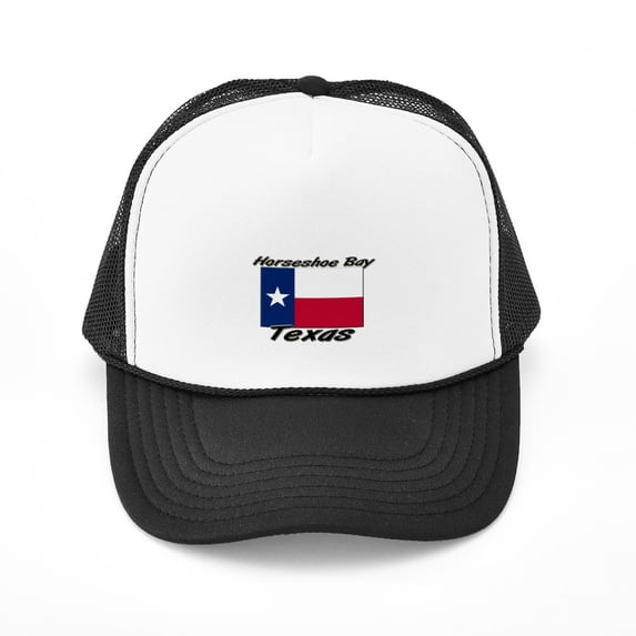 CafePress - Horseshoe Bay Texas - Adjustable Unisex Printed Trucker Hat with Mesh Back