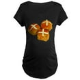 thumbnail image 1 of CafePress - Hot Cross Buns Maternity Dark T Shirt - Maternity Dark T-Shirt, 1 of 3
