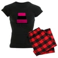 thumbnail image 1 of CafePress - Hot Pink And Black Cake Pajamas - Women's Dark Pajamas, 1 of 4
