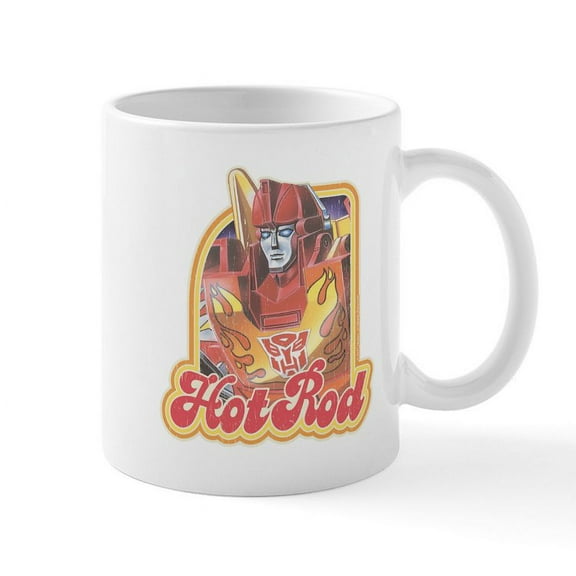 CafePress - Hotrod - 11 oz Ceramic Mug - Novelty Coffee Tea Cup