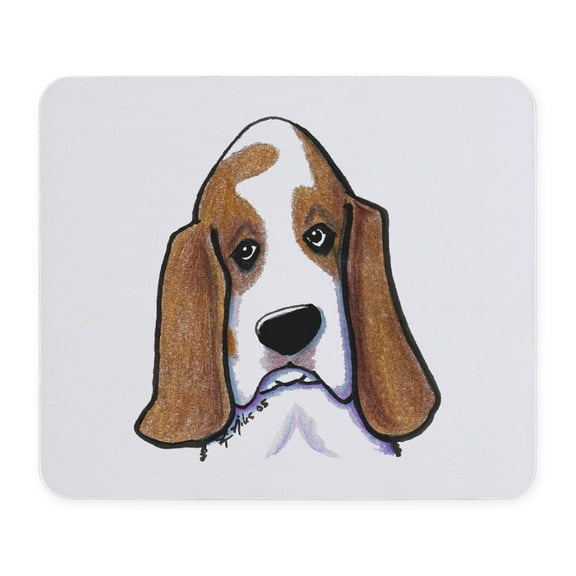 CafePress - Hound Dog Mousepad - Non-slip Rubber Mousepad, Gaming Mouse Pad