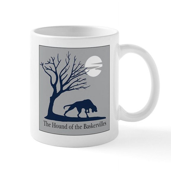 CafePress - Hound Of The Baskervilles Mug - 11 oz Ceramic Mug - Novelty Coffee Tea Cup