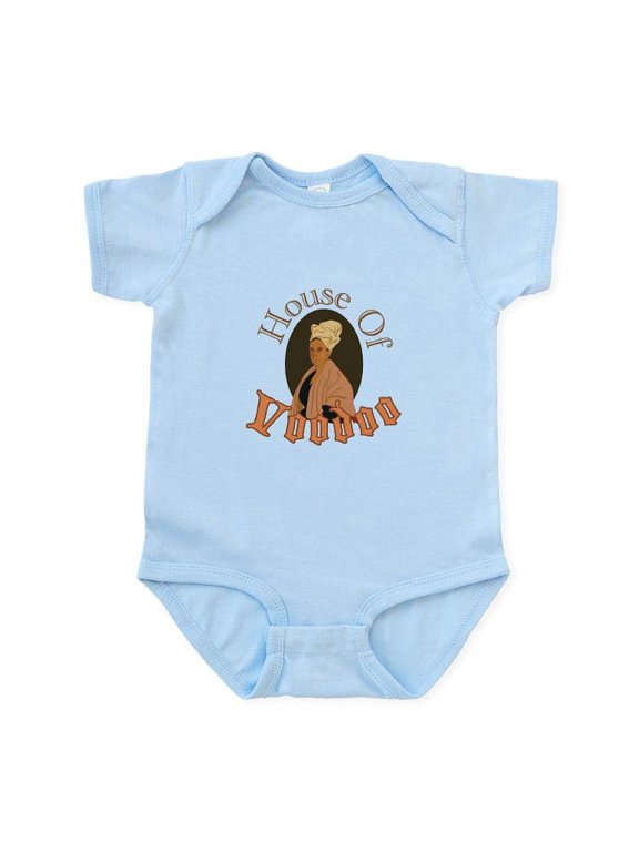 - House Of Voodoo Body Suit - Baby Light Bodysuit, Size Newborn - 24 Months